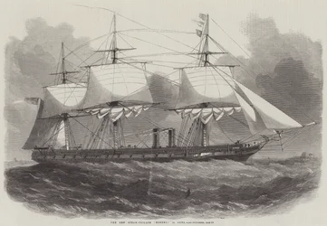 The New Steam-Frigate Mersey, 40 Guns